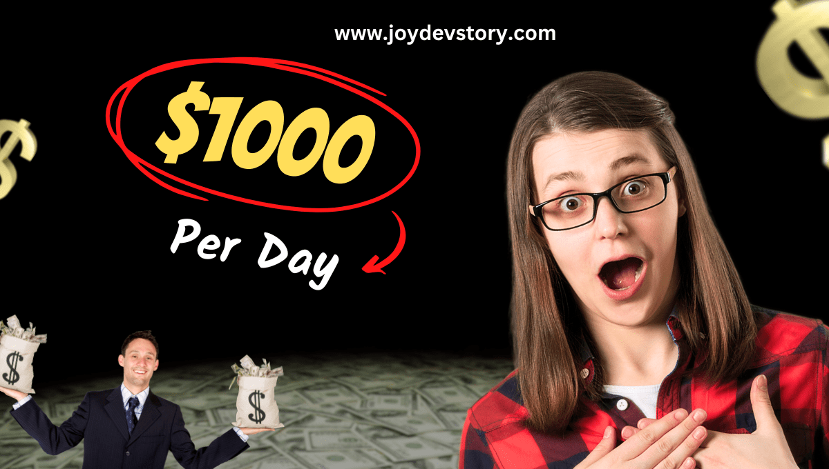 EARN $1000 PER DAY FROM BLOGGING
